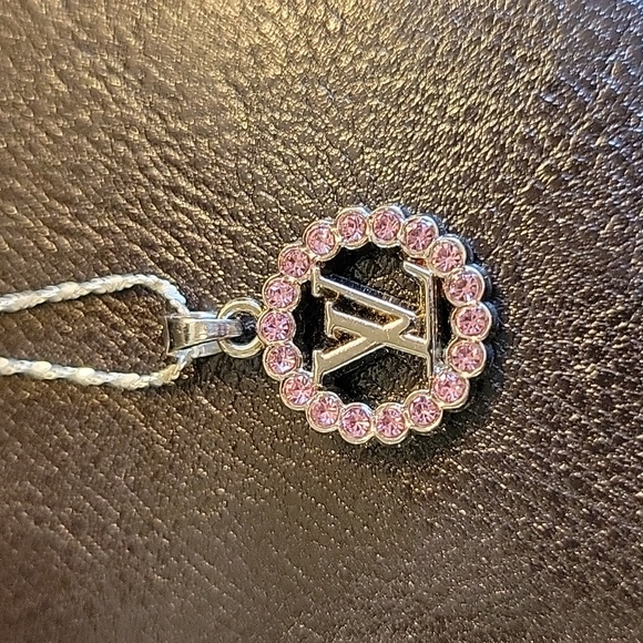 Authentic Louis Vuitton Rhinestone Charm Necklace - Picture 2 of 7